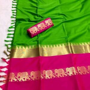 Madurai Silk (Light Green)