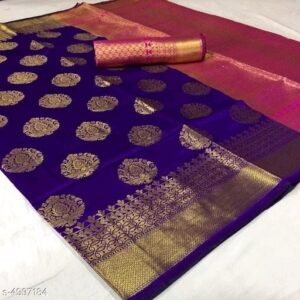 Jacquard Silk Blend (Dark Violet)