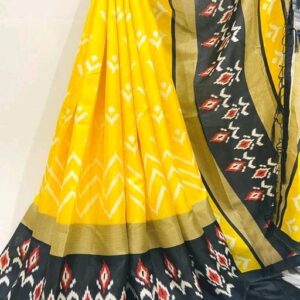 Khadi Cotton Silk (Yellow)