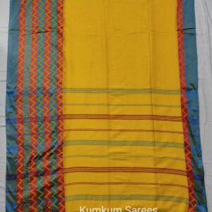 Handloom with Begumpuri Pattern (Yellow)