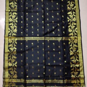 Handloom Swarnalata (Black)