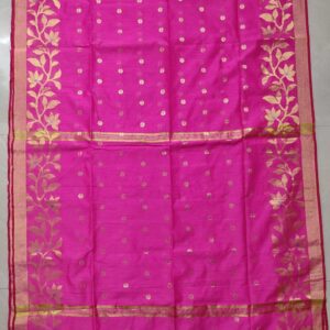 Handloom Swarnalata (Deep Pink)