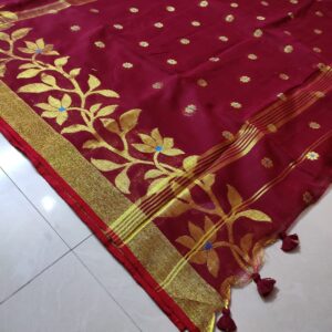 Handloom Swarnalata (Falu Red)