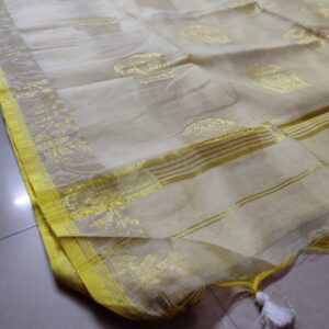 Handloom Kulozari (White)