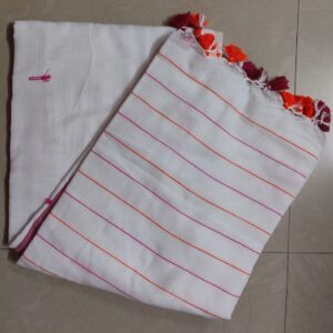 Stripe Handloom (White)