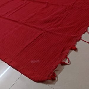 Stripe Handloom (Deep Carmine)